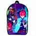 Рюкзак Адский Босс (School Gear bag Helluva Boss 010) черный, 39 х 27 х 14 см