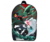 Рюкзак Пекельний Бос (School Gear bag Helluva Boss 012) чорний, 39 х 27 х 14 см