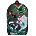 Рюкзак Адский Босс (School Gear bag Helluva Boss 012) черный, 39 х 27 х 14 см