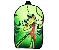 Рюкзак Пекельний Бос (School Gear bag Helluva Boss 013) чорний, 39 х 27 х 14 см