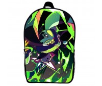 Рюкзак Пекельний Бос (School Gear bag Helluva Boss 014) чорний, 39 х 27 х 14 см