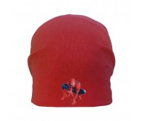 Шапка детская Человек паук красная (Spiderman - 001) 50-52 см