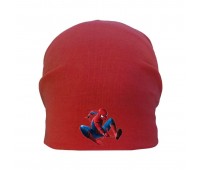 Шапка детская Человек паук красная (Spiderman - 002) 54-56 см