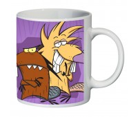 Чашка Крутые бобры (кружка supercup the angry beavers 001)