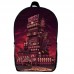 Рюкзак Отель Хазбин (School Gear bag Hazbin Hotel 02) черный, 39 х 27 х 14 см