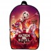 Рюкзак Отель Хазбин (School Gear bag Hazbin Hotel 03) черный, 39 х 27 х 14 см