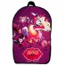 Рюкзак Отель Хазбин (School Gear bag Hazbin Hotel 06) черный, 39 х 27 х 14 см