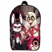 Рюкзак Отель Хазбин (School Gear bag Hazbin Hotel 07) черный, 39 х 27 х 14 см