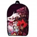 Рюкзак Отель Хазбин (School Gear bag Hazbin Hotel 012) черный, 39 х 27 х 14 см