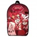Рюкзак Отель Хазбин (School Gear bag Hazbin Hotel 013) черный, 39 х 27 х 14 см