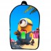Рюкзак Миньоны (School Gear bag Minions 01) черный, 39 х 27 х 14 см