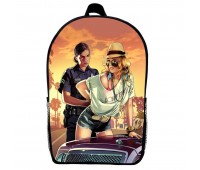 Рюкзак ГТА (School Gear bag GTA 04) чорний, 39 х 27 х 14 см