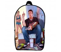 Рюкзак ГТА (School Gear bag GTA 05) чорний, 39 х 27 х 14 см