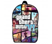Рюкзак ГТА (School Gear bag GTA 06) чорний, 39 х 27 х 14 см