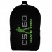 Рюкзак Контр Страйк 2 CS GO (School Gear bag Counter Strike 2 - 03) черный, 39 х 27 х 14 см