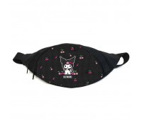 Поясная сумка бананка Хеллоу Китти Куроми (GB Kuromi Hello Kitty 01) Gear Bag черная