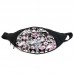 Поясная сумка бананка Хеллоу Китти Куроми (GB Kuromi Hello Kitty 02) Gear Bag черная