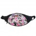 Поясная сумка бананка Хеллоу Китти Куроми (GB Kuromi Hello Kitty 09) Gear Bag черная