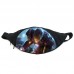 Поясная сумка бананка Железный человек (GB- Ironman 02) Gear Bag черная