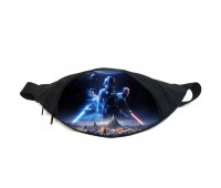 Поясная сумка бананка Звездные войны (GB- Star Wars 02) Gear Bag черная