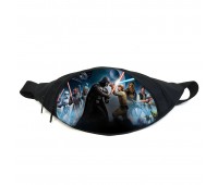 Поясная сумка бананка Звездные войны (GB- Star Wars 010) Gear Bag черная