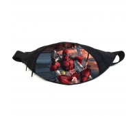 Поясная сумка бананка Дэдпул (GB - deadpool 03) Gear Bag черная