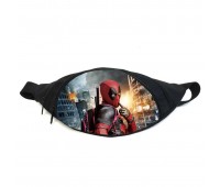 Поясная сумка бананка Дэдпул (GB - deadpool 04) Gear Bag черная