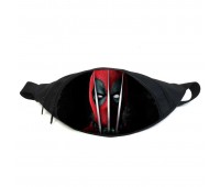 Поясная сумка бананка Дэдпул (GB - deadpool 012) Gear Bag черная