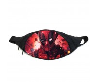 Поясная сумка бананка Дэдпул (GB - deadpool 013) Gear Bag черная