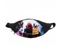 Поясная сумка бананка Дэдпул (GB - deadpool 019) Gear Bag черная