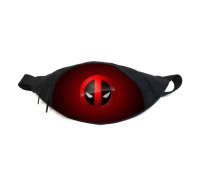 Поясная сумка бананка Дэдпул (GB - deadpool 021) Gear Bag черная