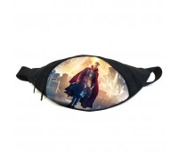 Поясная сумка бананка Доктор Стрендж (GB - Doctor Strange 02) Gear Bag черная
