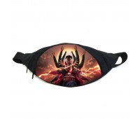 Поясная сумка бананка Доктор Стрендж (GB - Doctor Strange 06) Gear Bag черная