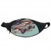 Поясная сумка бананка Капитан Америка (GB - Captain America 02) Gear Bag черная