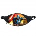 Поясная сумка бананка Капитан Америка (GB - Captain America 08) Gear Bag черная