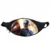 Поясная сумка бананка Капитан Америка (GB - Captain America 09) Gear Bag черная