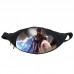 Поясная сумка бананка Капитан Америка (GB - Captain America 010) Gear Bag черная