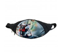 Поясная сумка бананка Человек Муравей (GB - Ant Man 01) Gear Bag черная