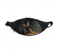 Поясная сумка бананка Человек Муравей (GB - Ant Man 02) Gear Bag черная