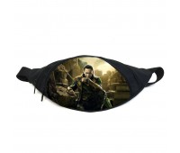 Поясная сумка бананка Локи Марвел (GB - Loki 02) Gear Bag черная