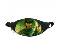 Поясная сумка бананка Локи Марвел (GB - Loki 07) Gear Bag черная