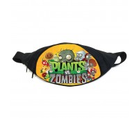 Поясная сумка бананка Растения против зомби (GB - Plants vs Zombies 01) Gear Bag черная