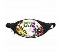 Поясная сумка бананка Растения против зомби (GB - Plants vs Zombies 02) Gear Bag черная