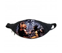Поясная сумка бананка Росомаха люди Икс (GB - Wolverine 02) Gear Bag черная
