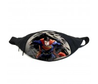 Поясная сумка бананка Супермен (GB - Superman 02) Gear Bag черная