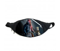 Поясная сумка бананка Тор Марвел (GB - Thor 02) Gear Bag черная