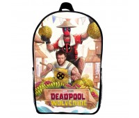 Рюкзак Дедпул та Росомаха (School Gear bag Deadpool 01) чорний, 39 х 27 х 14 см