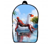 Рюкзак Дедпул (School Gear bag Deadpool 08) чорний, 39 х 27 х 14 см