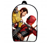 Рюкзак Дедпул та Росомаха (School Gear bag Deadpool 010) чорний, 39 х 27 х 14 см