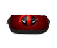 Школьный пенал Дедпул органайзер универсальный (deadpool - 007- black) черный